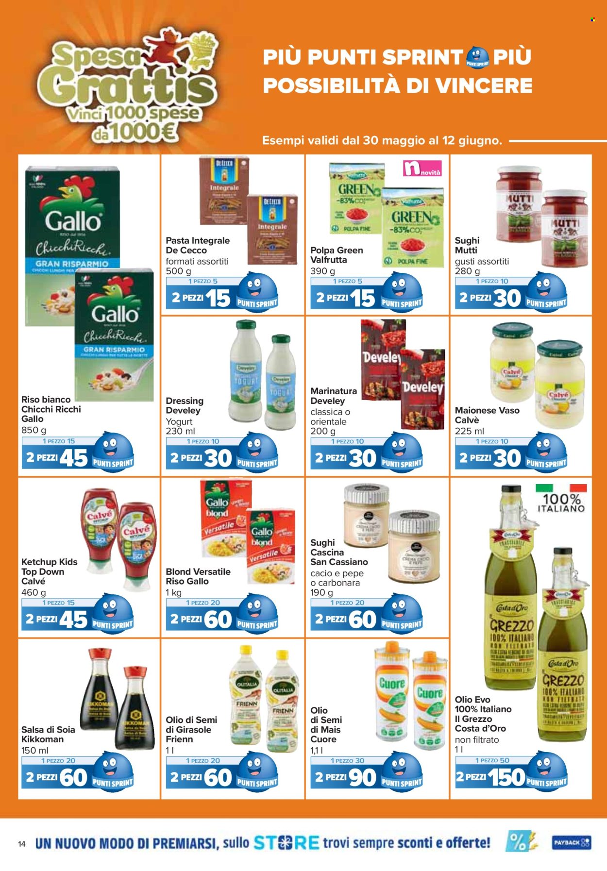 Volantino Carrefour - 30/5/2024 - 12/6/2024. Pagina 14