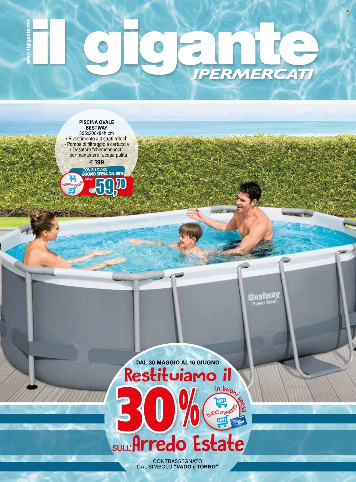 Volantino Il Gigante - 30/5/2024 - 16/6/2024. Pagina 1