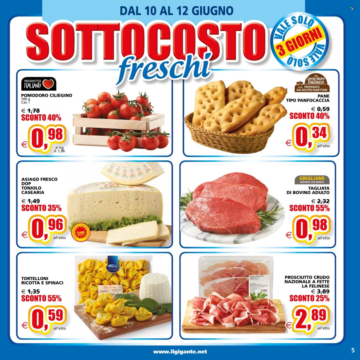 Volantino Il Gigante - 30/5/2024 - 12/6/2024. Pagina 5