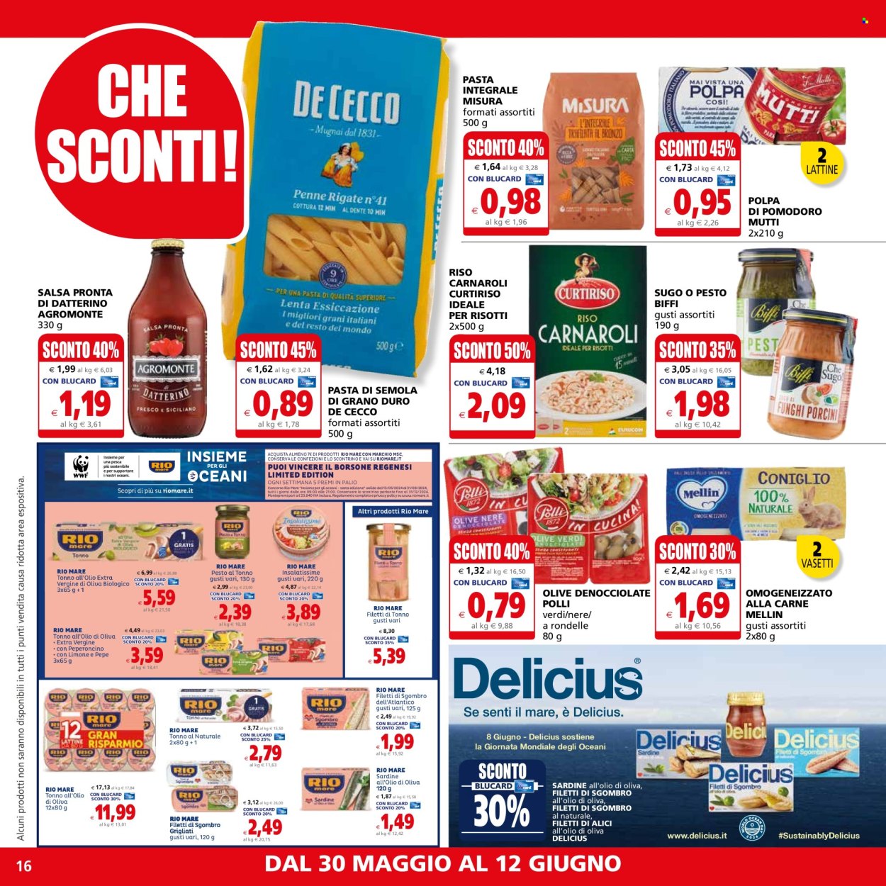 Volantino Il Gigante - 30/5/2024 - 12/6/2024. Pagina 16
