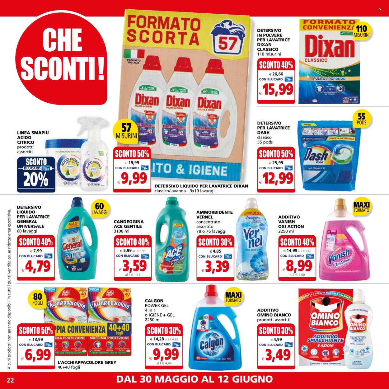 Volantino Il Gigante - 30/5/2024 - 12/6/2024. Pagina 22