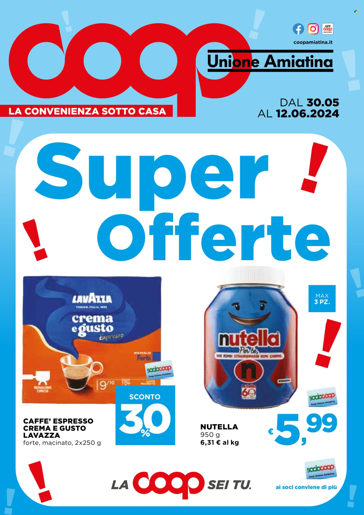 Leták Coop - 30.5.2024 - 12.6.2024. Strana 1