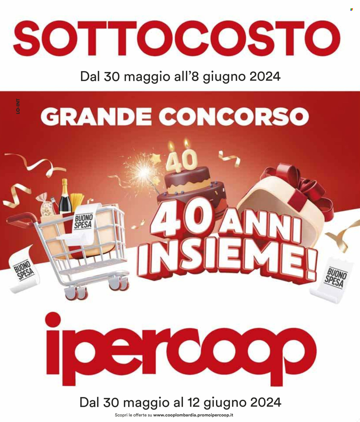 Volantino Coop - 30/5/2024 - 12/6/2024. Pagina 1