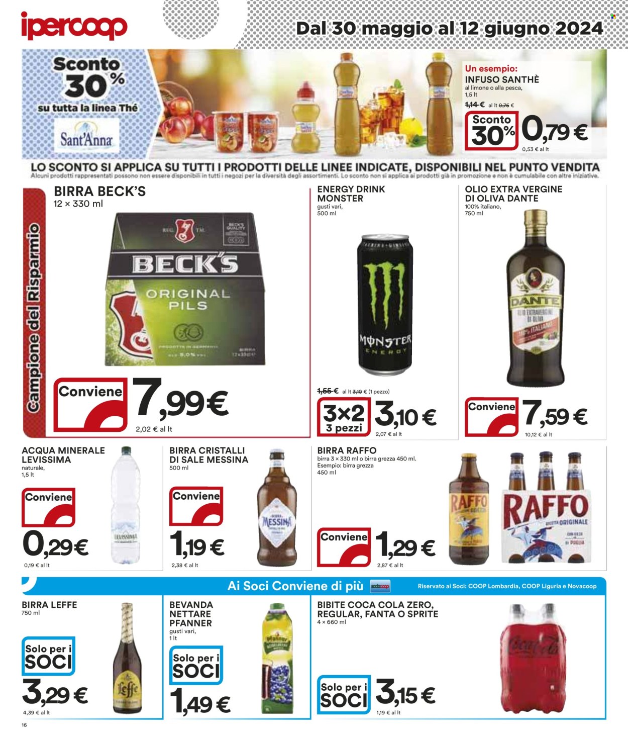 Volantino Coop - 30/5/2024 - 12/6/2024. Pagina 16