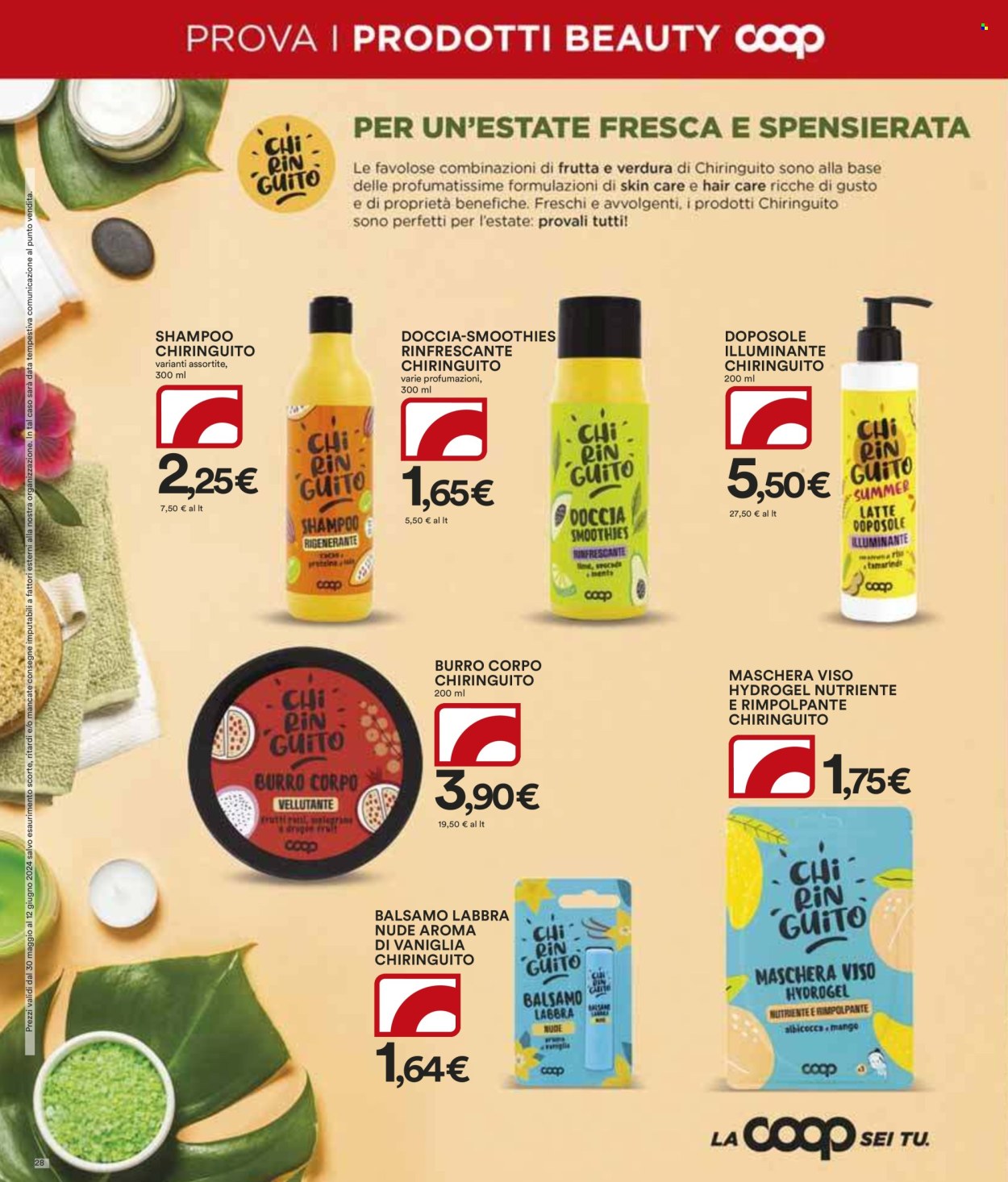 Volantino Coop - 30/5/2024 - 12/6/2024. Pagina 28