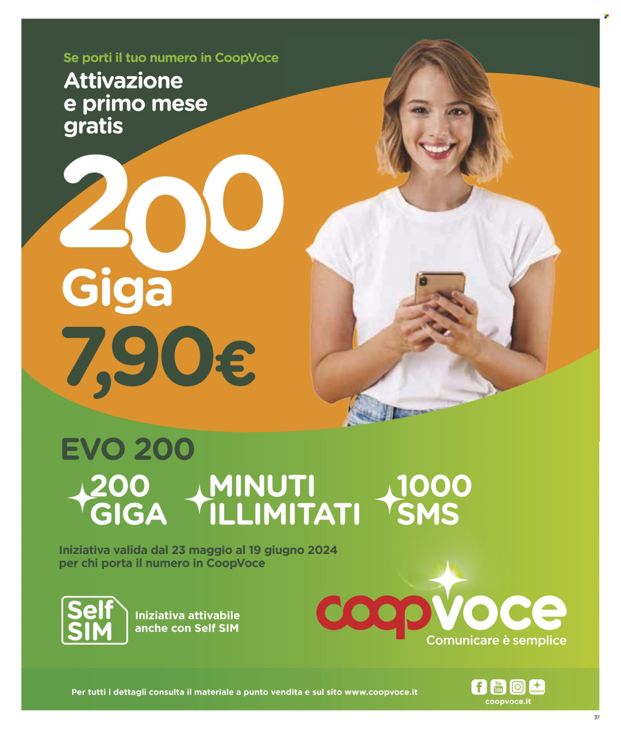 Volantino Coop - 30/5/2024 - 12/6/2024. Pagina 37