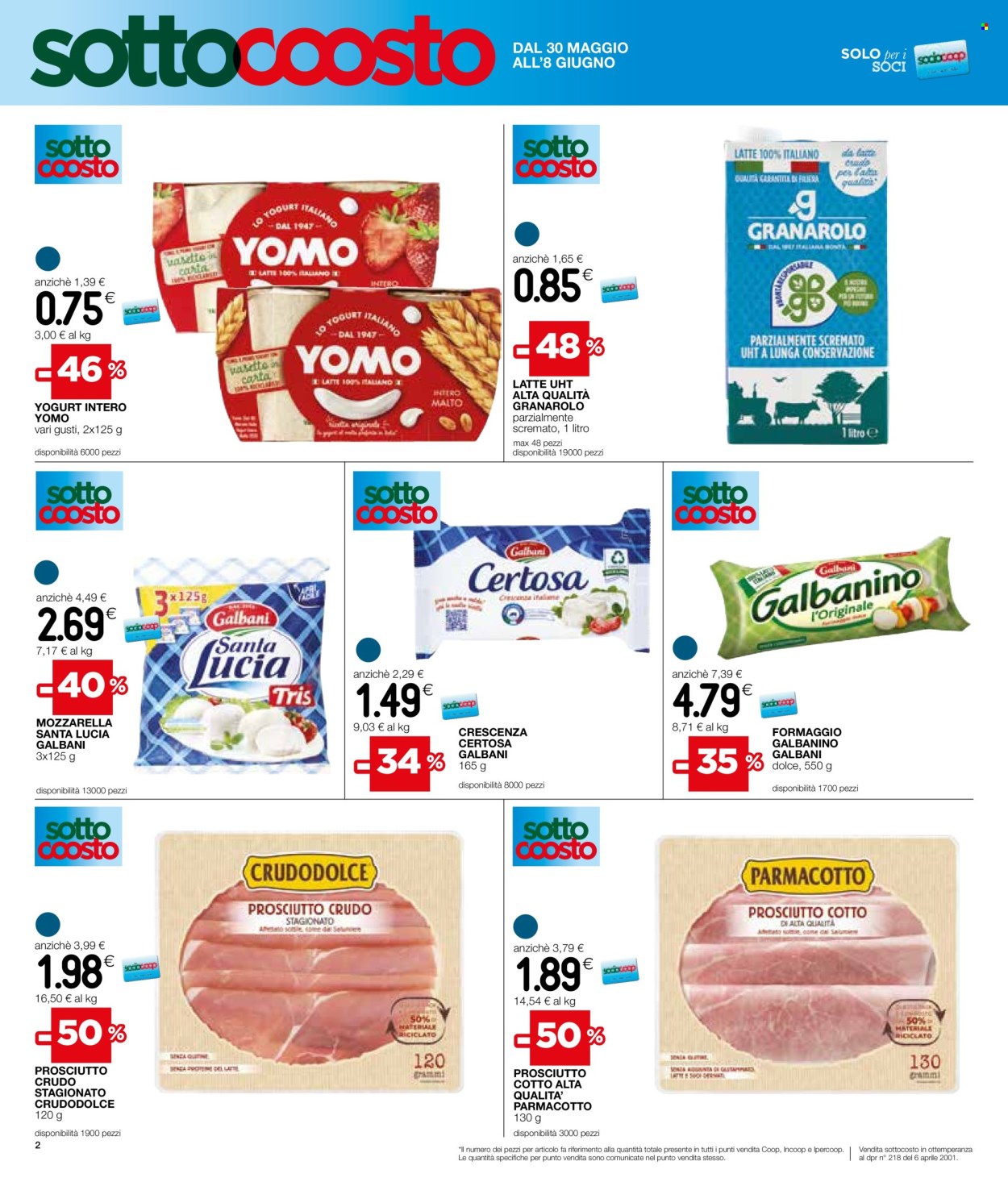 Volantino Coop - 30/5/2024 - 12/6/2024. Pagina 2