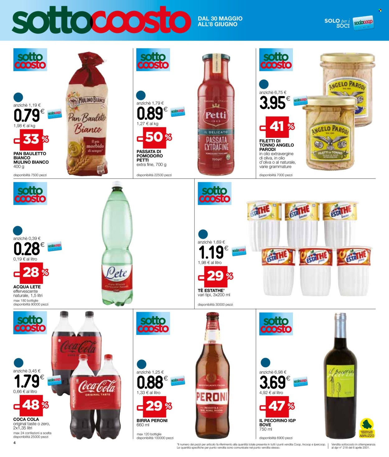 Leták Coop - 30.5.2024 - 12.6.2024. Strana 4