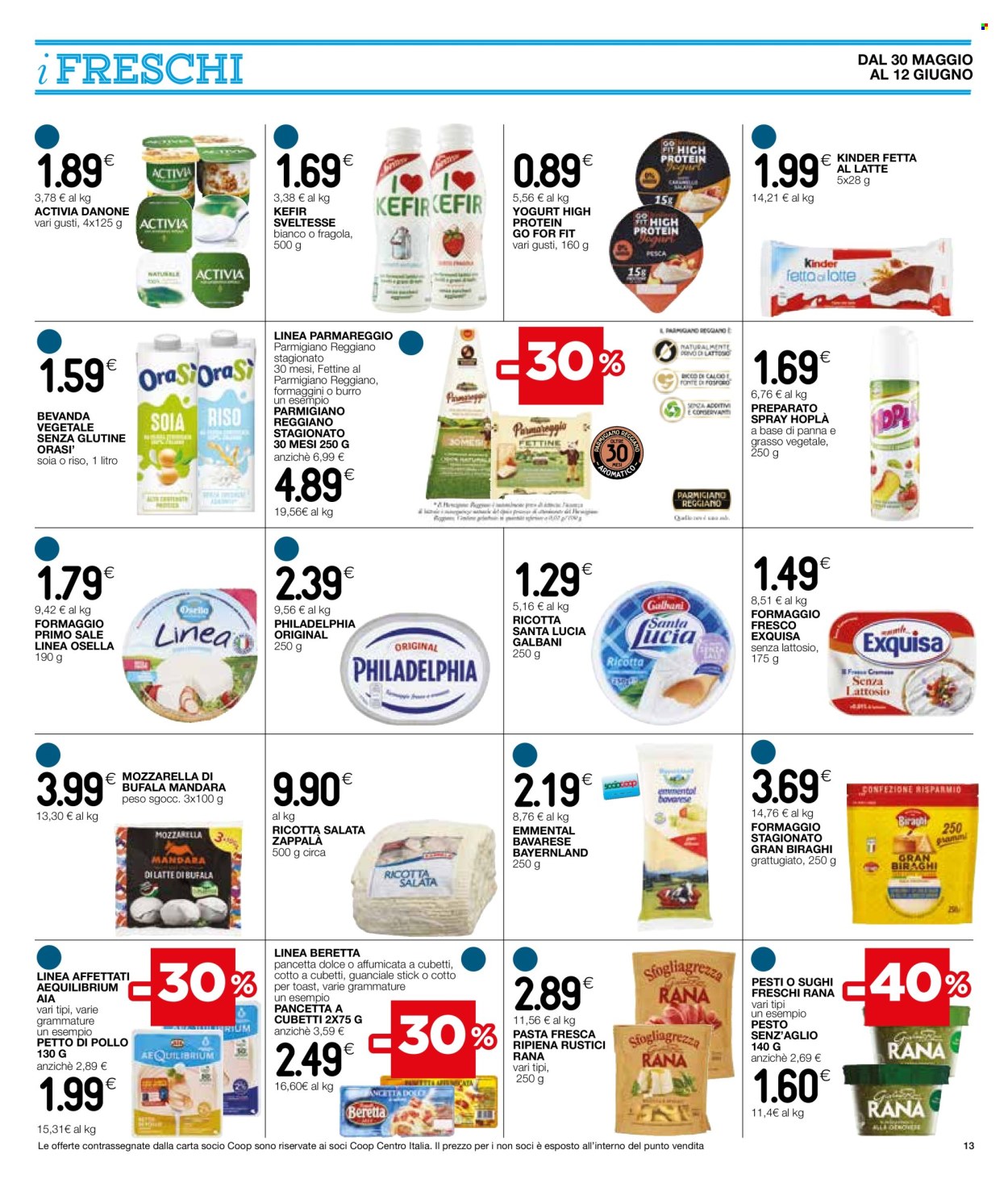 Leták Coop - 30.5.2024 - 12.6.2024. Strana 13
