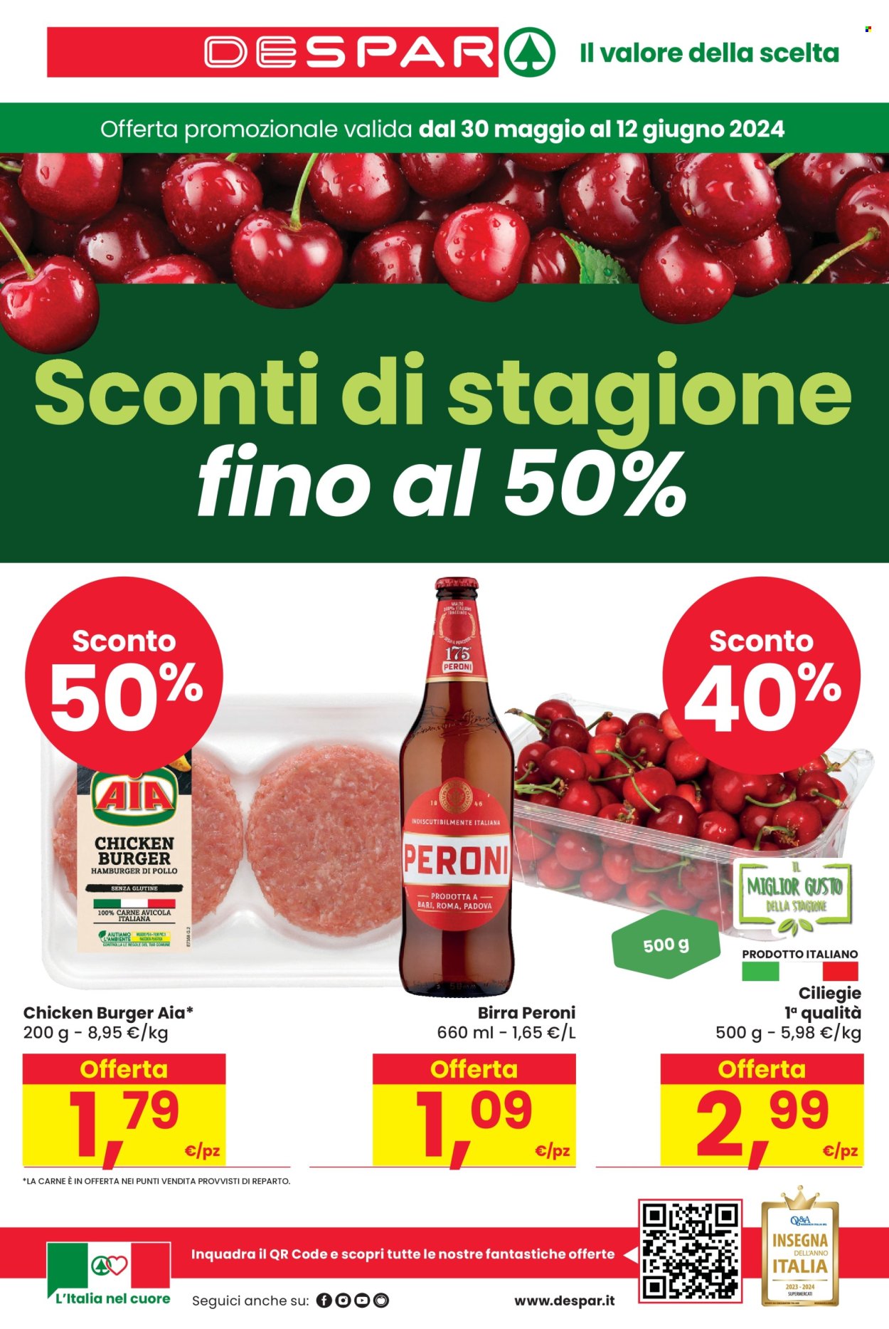 Volantino Despar - 30/5/2024 - 12/6/2024. Pagina 1
