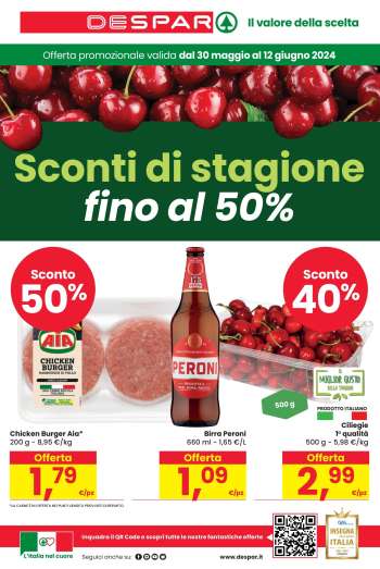 Volantino Despar - 30/5/2024 - 12/6/2024.