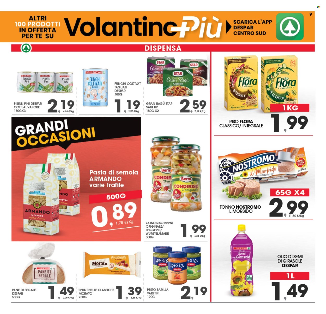 Volantino Eurospar - 30/5/2024 - 6/6/2024. Pagina 9