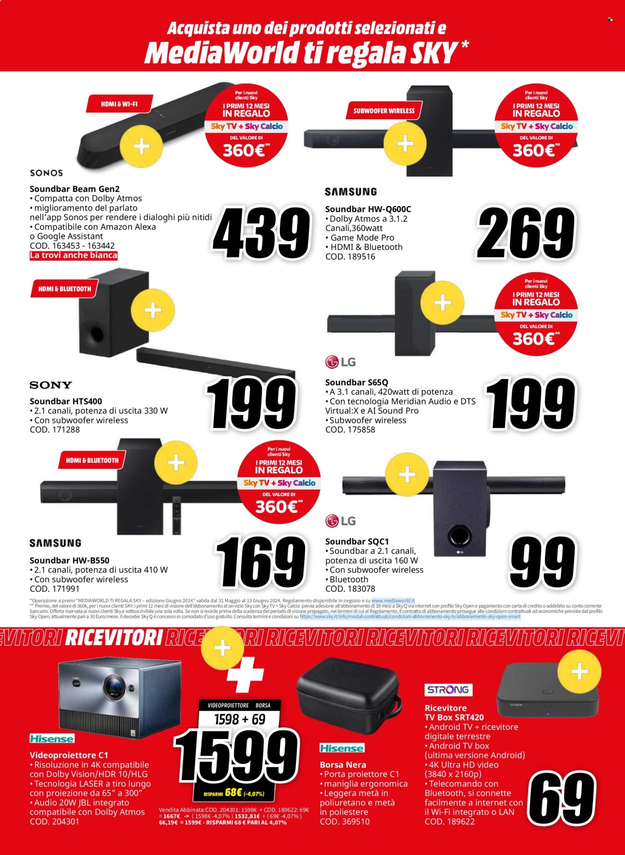 Volantino MediaWorld - 31/5/2024 - 13/6/2024. Pagina 8