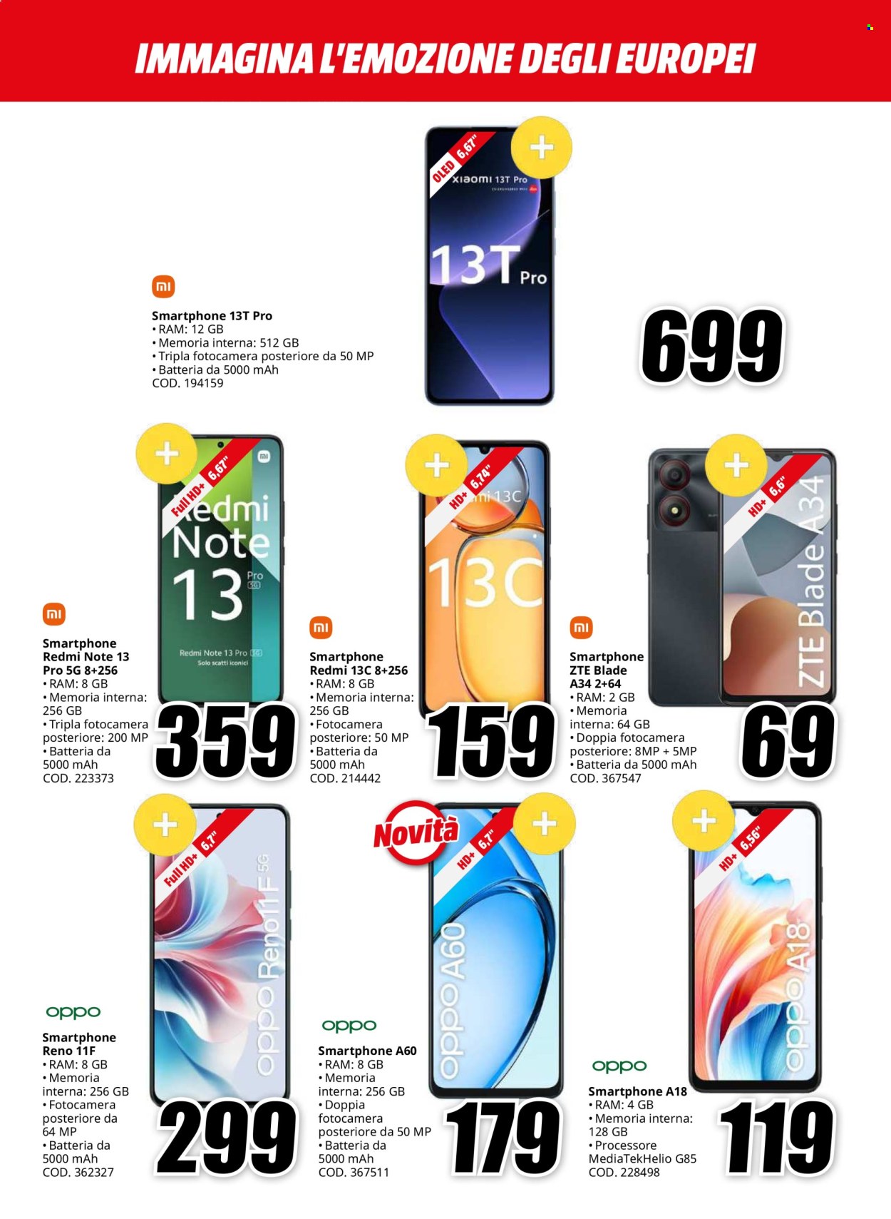Volantino MediaWorld - 31/5/2024 - 13/6/2024. Pagina 14