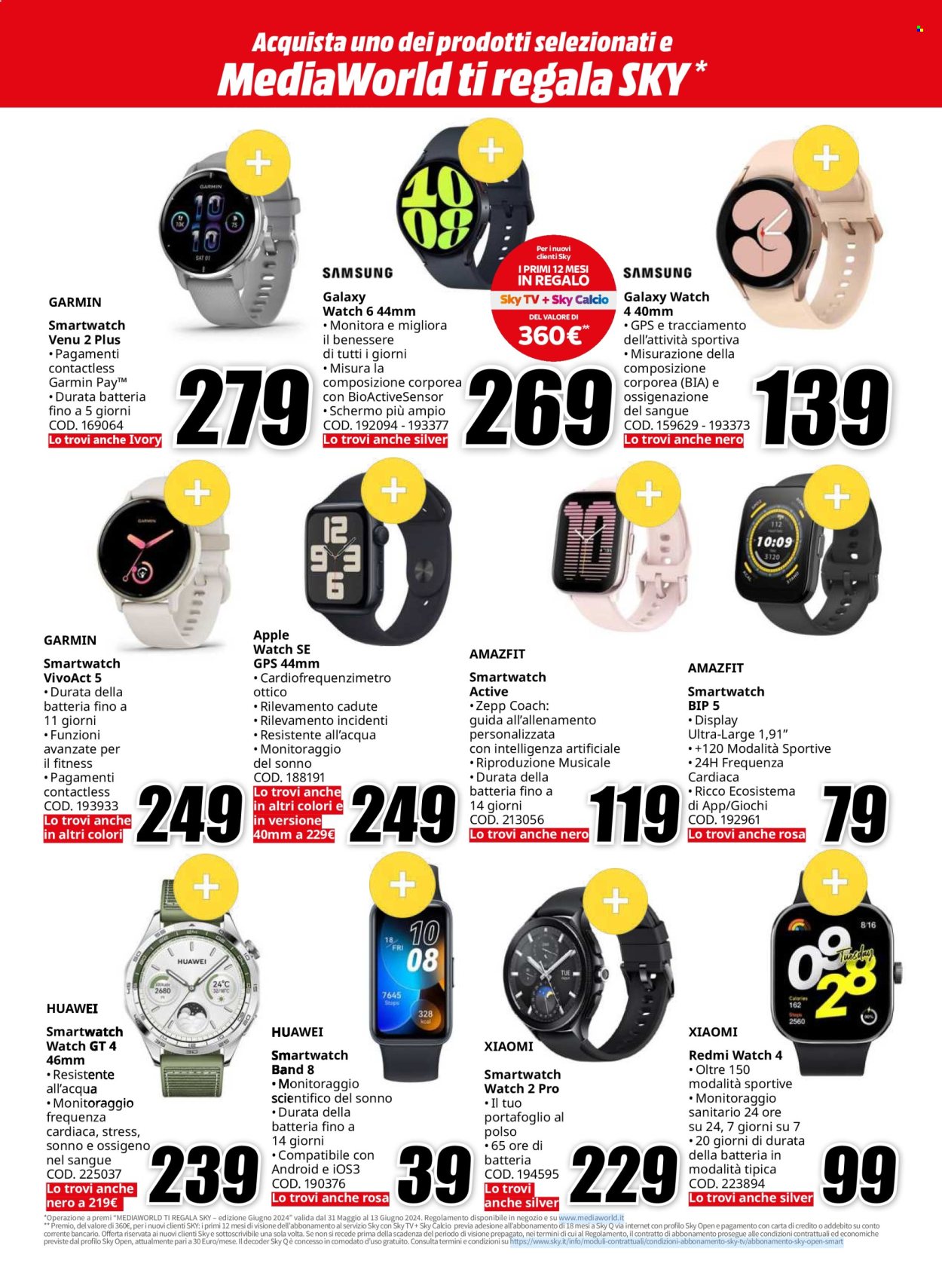 Volantino MediaWorld - 31/5/2024 - 13/6/2024. Pagina 16