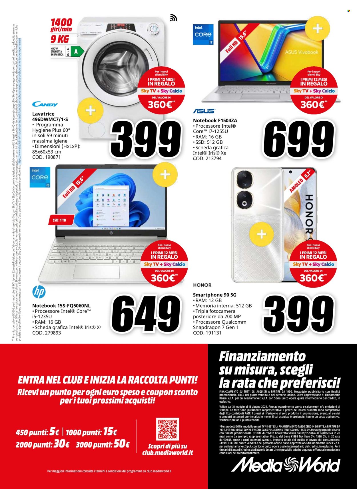 Volantino MediaWorld - 31/5/2024 - 13/6/2024. Pagina 32