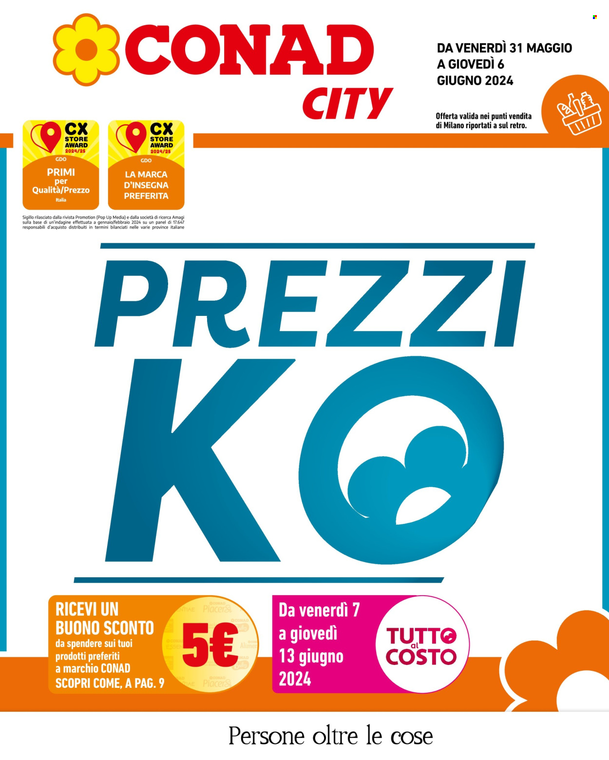Leták Conad City - 31.5.2024 - 6.6.2024. Strana 1