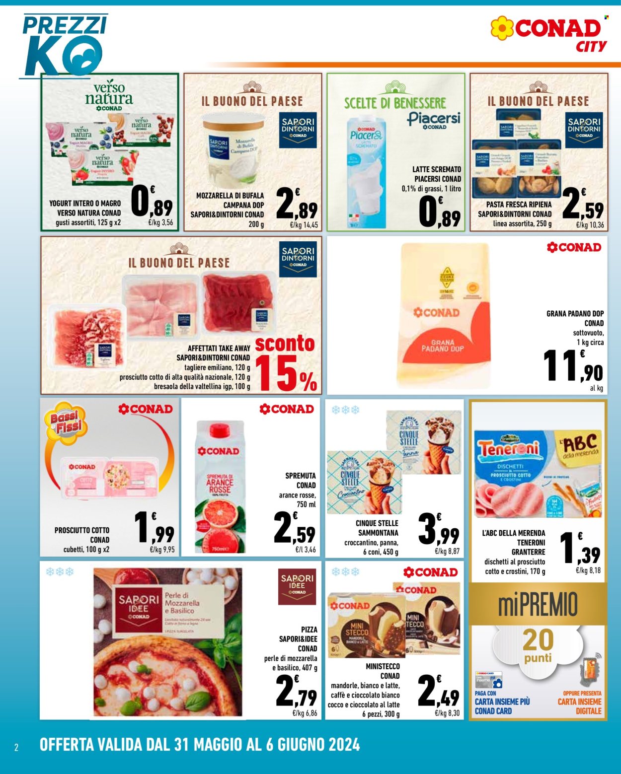 Leták Conad City - 31.5.2024 - 6.6.2024. Strana 2