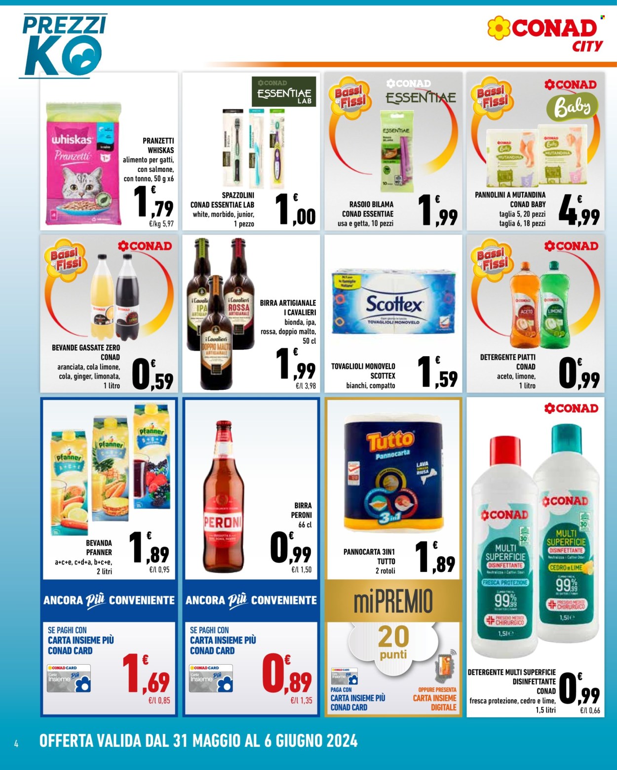 Leták Conad City - 31.5.2024 - 6.6.2024. Strana 4