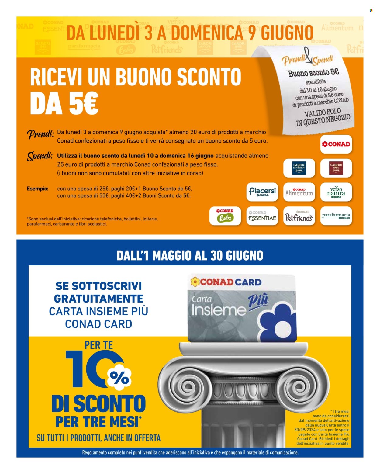 Volantino Conad City - 31/5/2024 - 6/6/2024. Pagina 9
