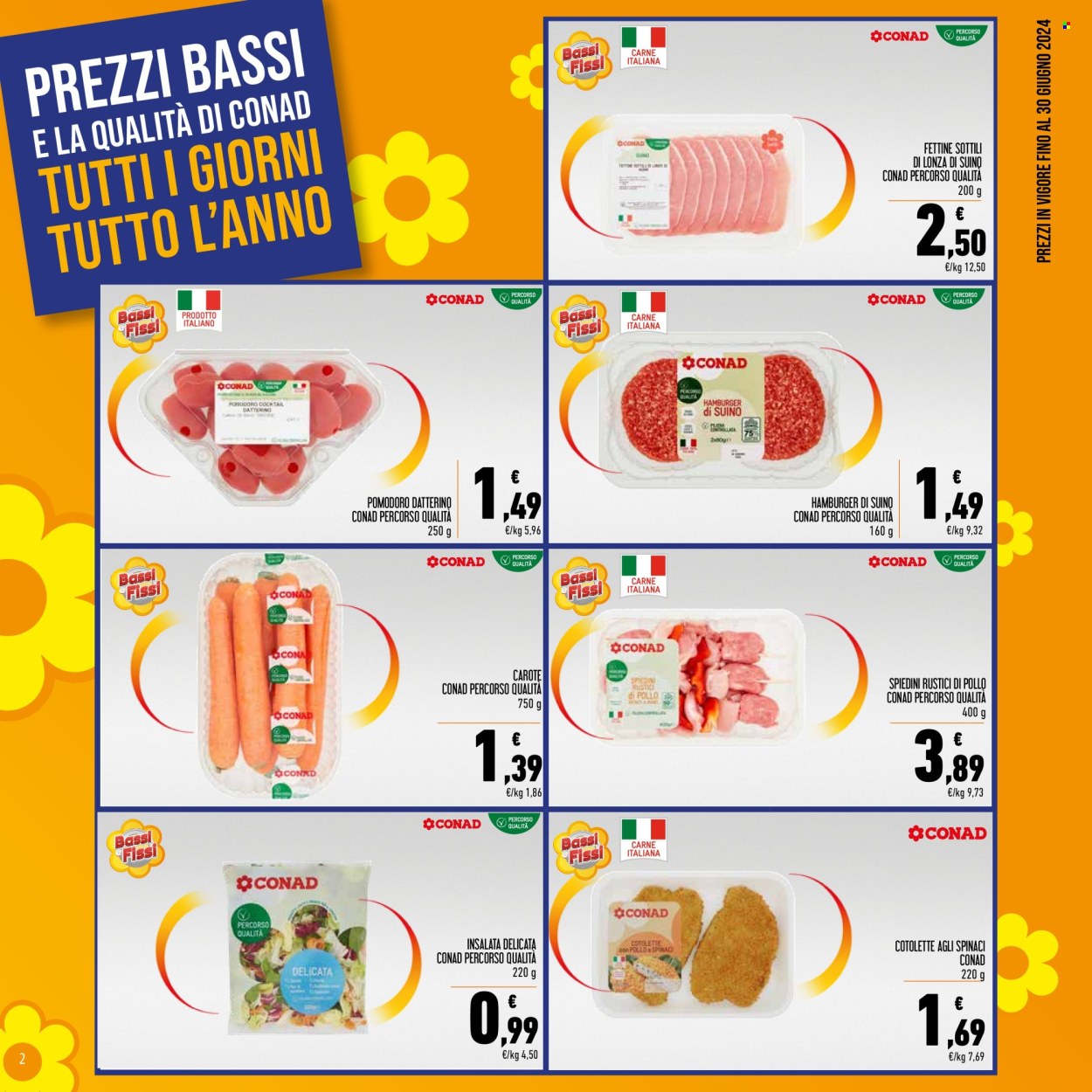 Volantino Spesa Facile Conad - 1/6/2024 - 30/6/2024. Pagina 2