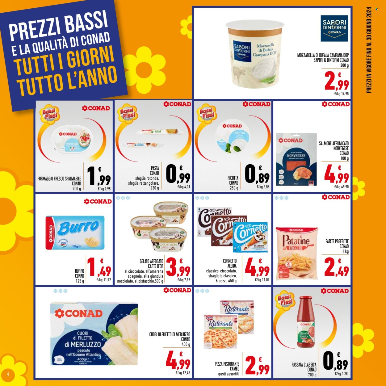 Volantino Spesa Facile Conad - 1/6/2024 - 30/6/2024. Pagina 4