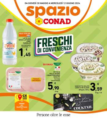 Volantino Spazio Conad - 30/5/2024 - 12/6/2024.
