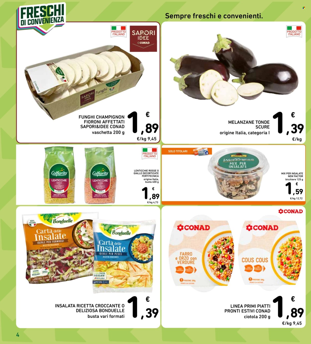 Volantino Spazio Conad - 30/5/2024 - 12/6/2024. Pagina 4