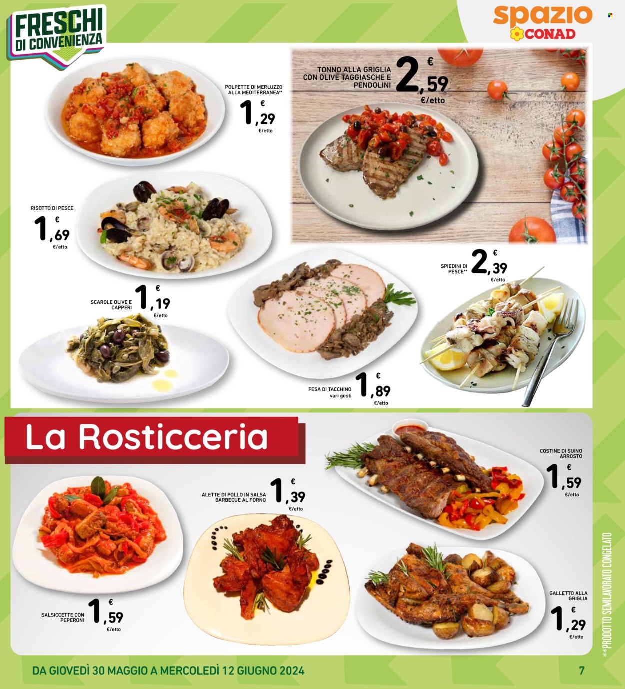 Volantino Spazio Conad - 30/5/2024 - 12/6/2024. Pagina 7