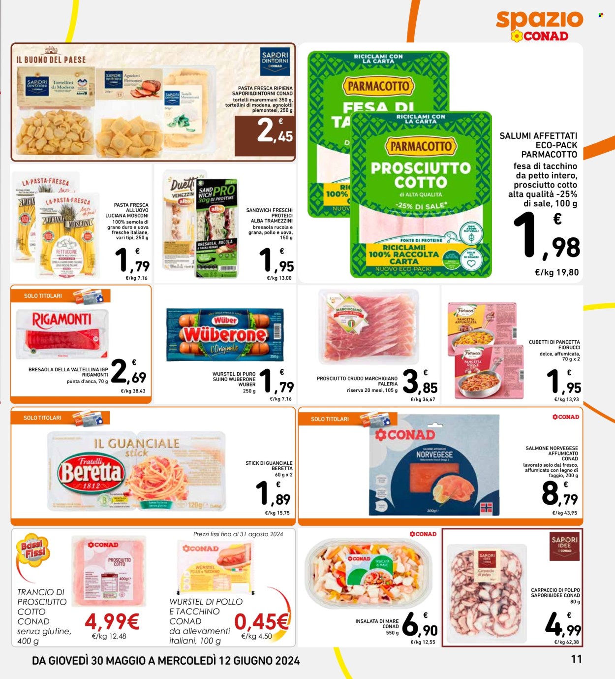 Volantino Spazio Conad - 30/5/2024 - 12/6/2024. Pagina 11