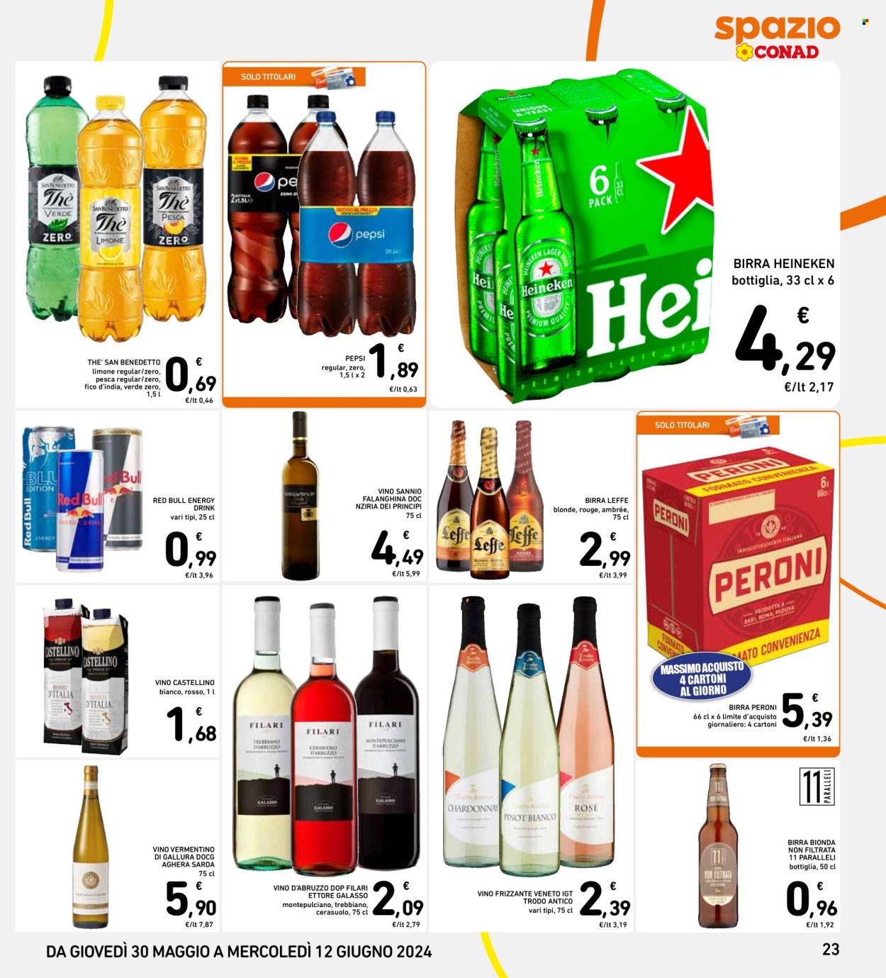 Volantino Spazio Conad - 30/5/2024 - 12/6/2024. Pagina 23