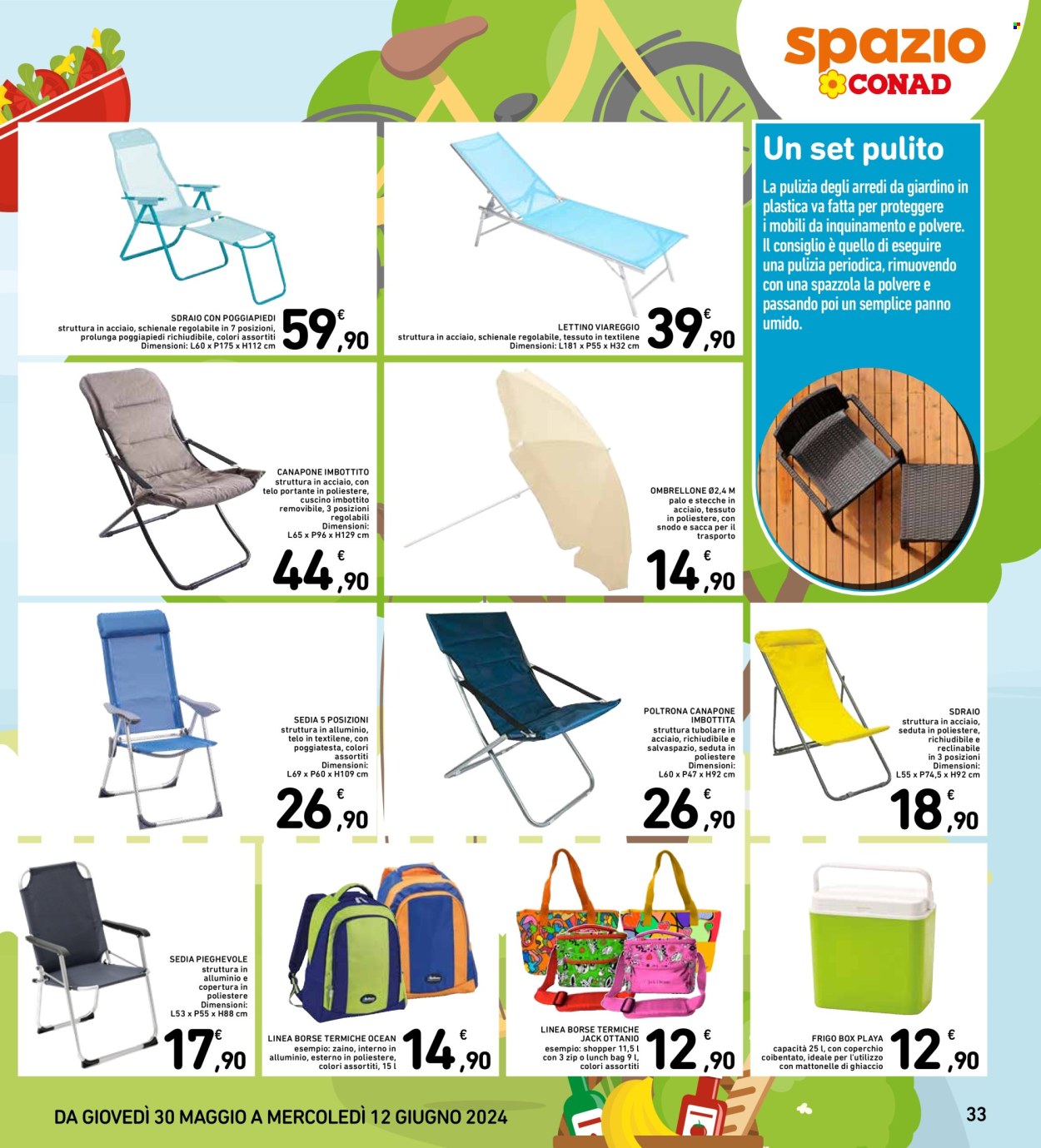 Volantino Spazio Conad - 30/5/2024 - 12/6/2024. Pagina 33