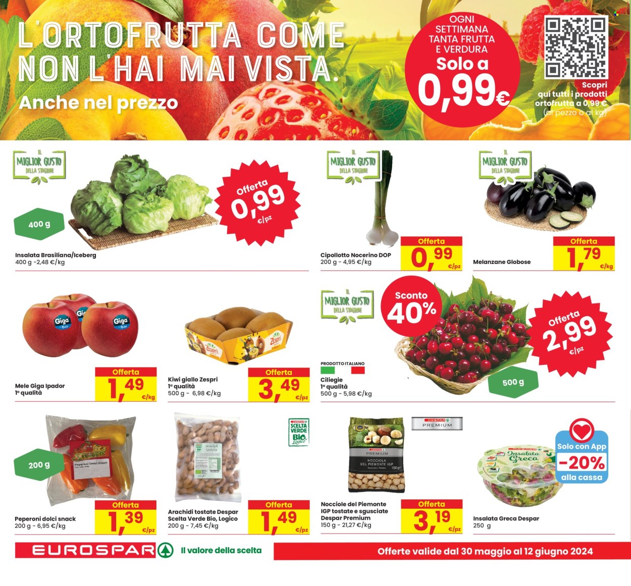 Volantino Eurospar - 30/5/2024 - 12/6/2024. Pagina 10