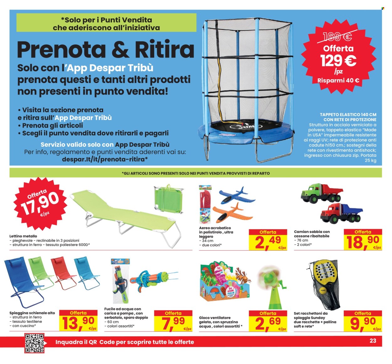 Volantino Eurospar - 30/5/2024 - 12/6/2024. Pagina 23