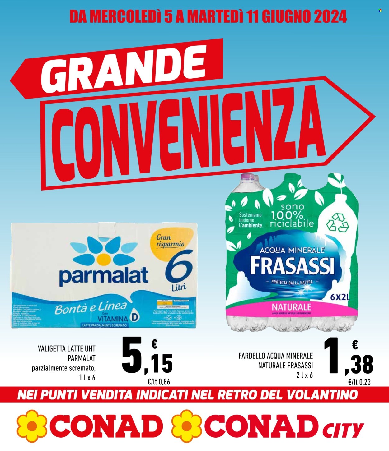 Volantino Conad - 5/6/2024 - 11/6/2024. Pagina 1