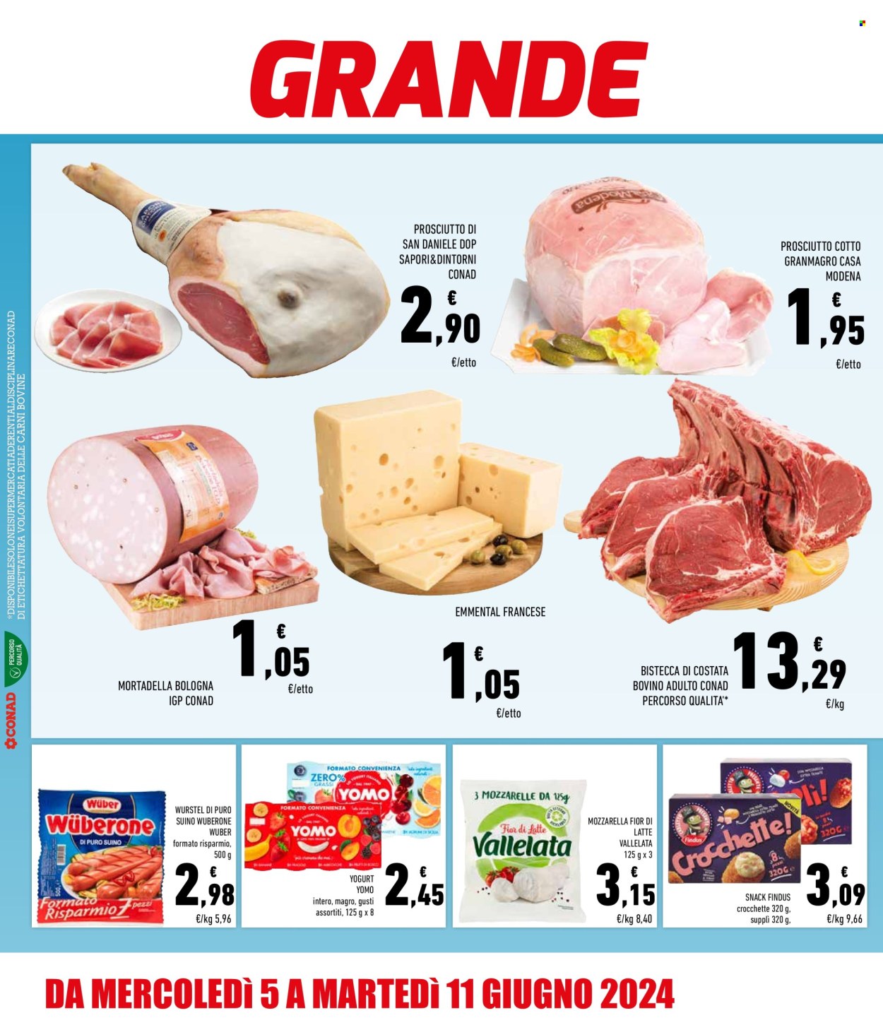 Volantino Conad - 5/6/2024 - 11/6/2024. Pagina 2