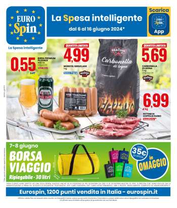 Volantino EuroSpin - 6/6/2024 - 16/6/2024.