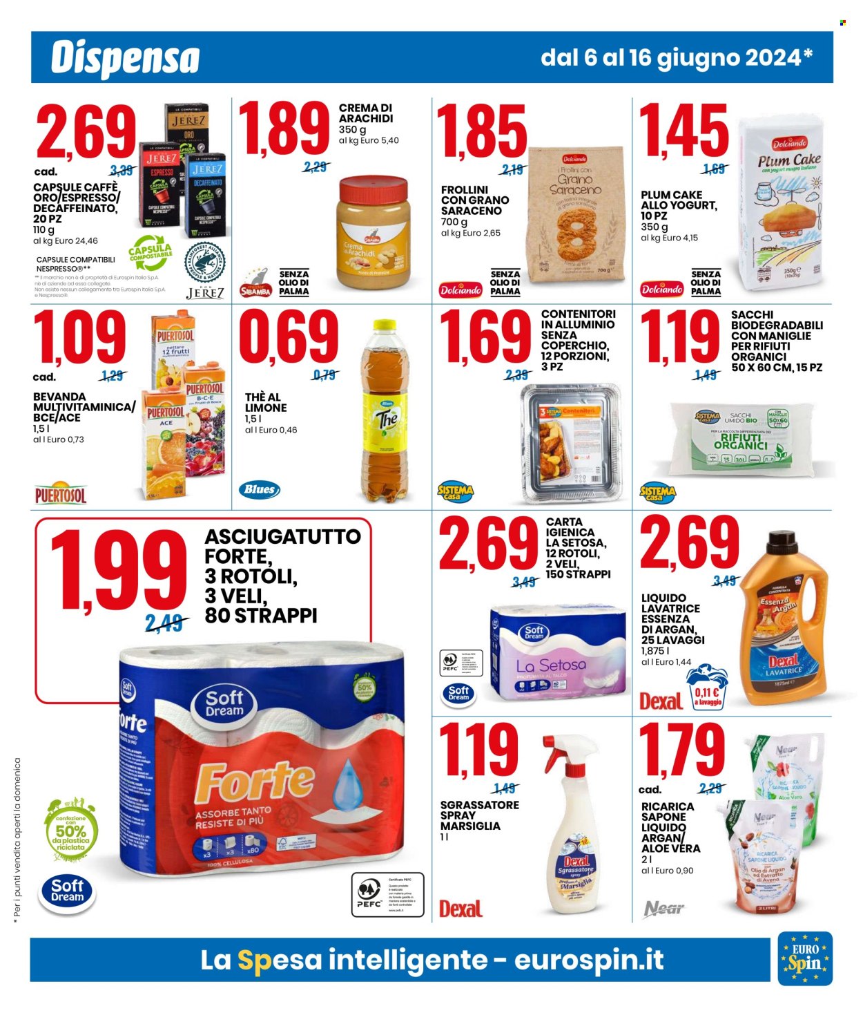Volantino EuroSpin - 6/6/2024 - 16/6/2024. Pagina 7
