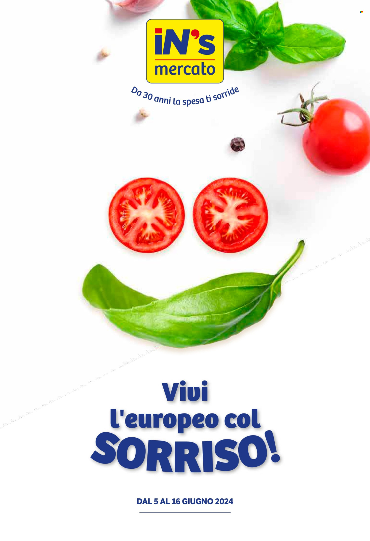Leták iN's Mercato - 5.6.2024 - 16.6.2024. Strana 1
