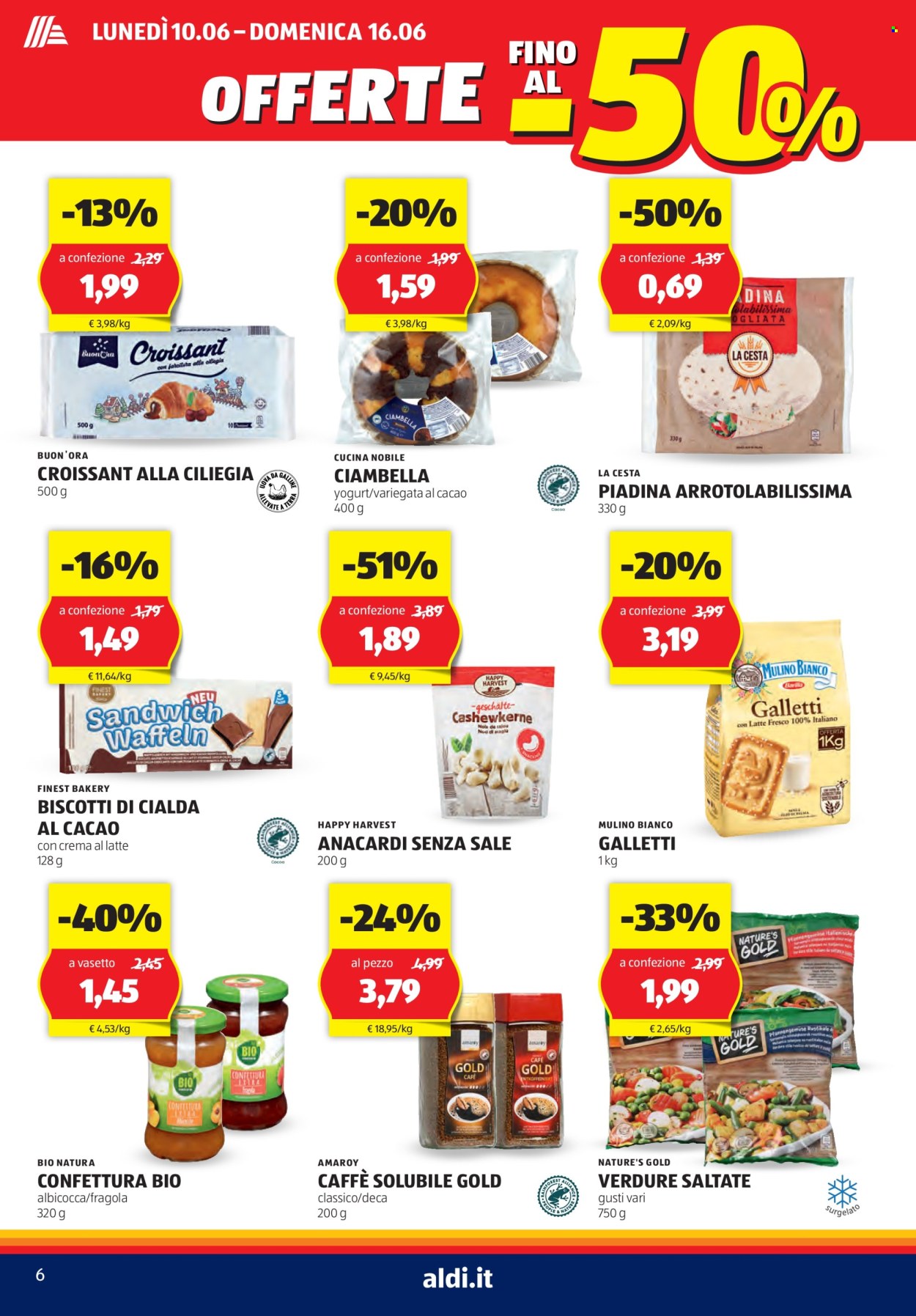 Volantino Aldi - 10/6/2024 - 16/6/2024. Pagina 6