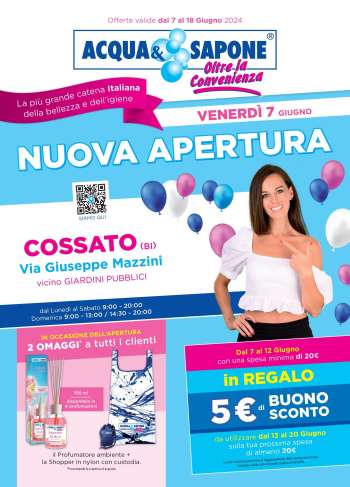 Volantino Acqua & Sapone - 7/6/2024 - 18/6/2024.