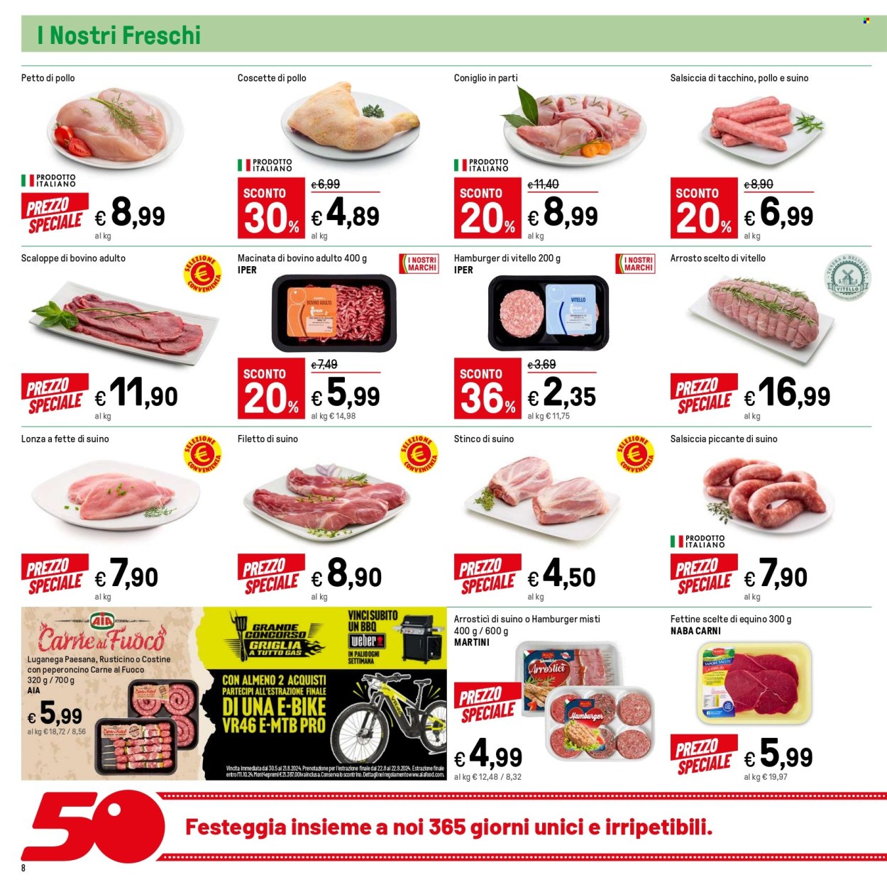Volantino Iper, La grande i - 3/6/2024 - 16/6/2024. Pagina 8