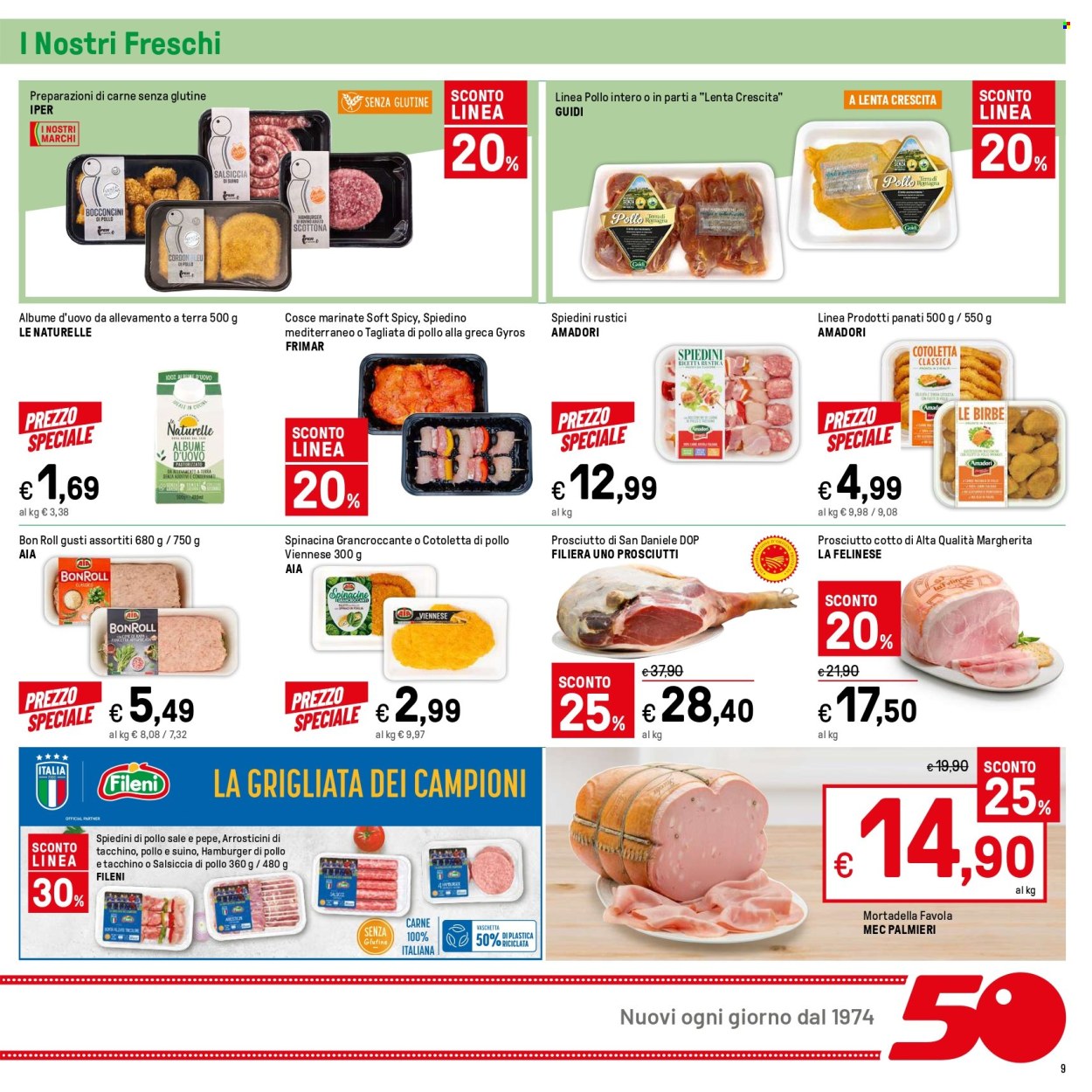 Volantino Iper, La grande i - 3/6/2024 - 16/6/2024. Pagina 9