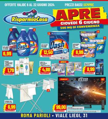 Volantino Risparmio Casa - 6/6/2024 - 22/6/2024.