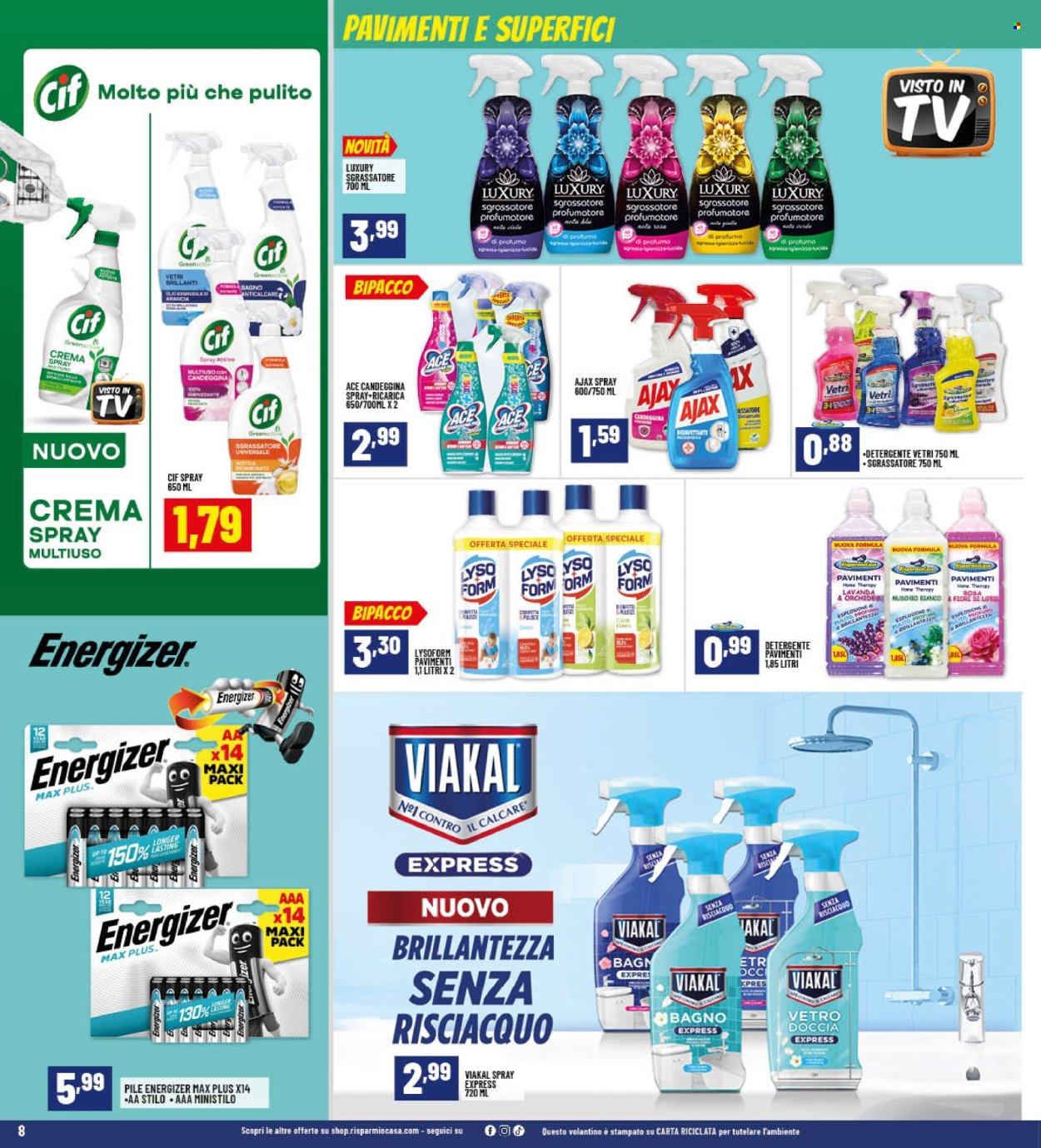 Volantino Risparmio Casa - 6/6/2024 - 22/6/2024. Pagina 8