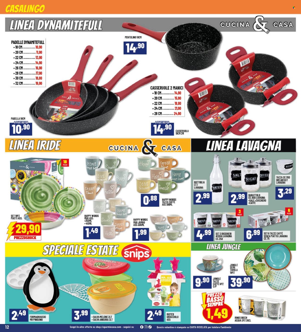 Volantino Risparmio Casa - 6/6/2024 - 22/6/2024. Pagina 12