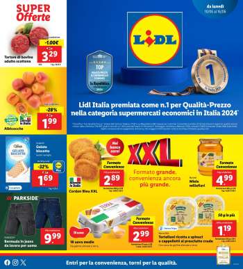 Volantino Lidl - 10/6/2024 - 16/6/2024.