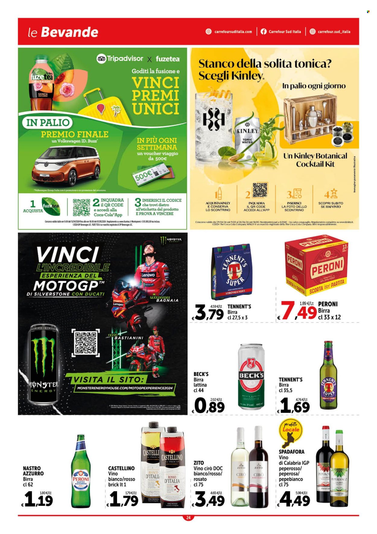 Volantino Carrefour - 6/6/2024 - 15/6/2024. Pagina 24