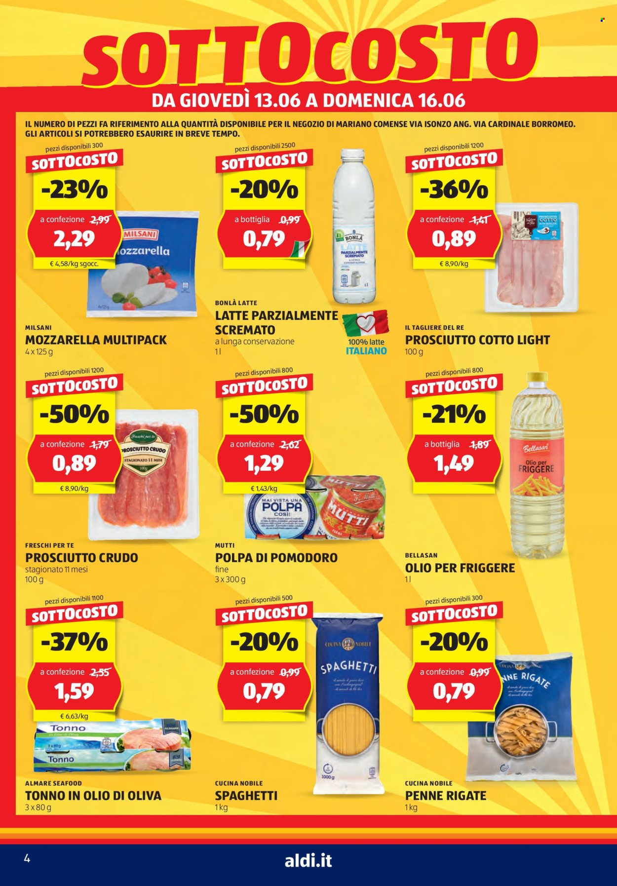 Volantino Aldi - 13/6/2024 - 16/6/2024. Pagina 4