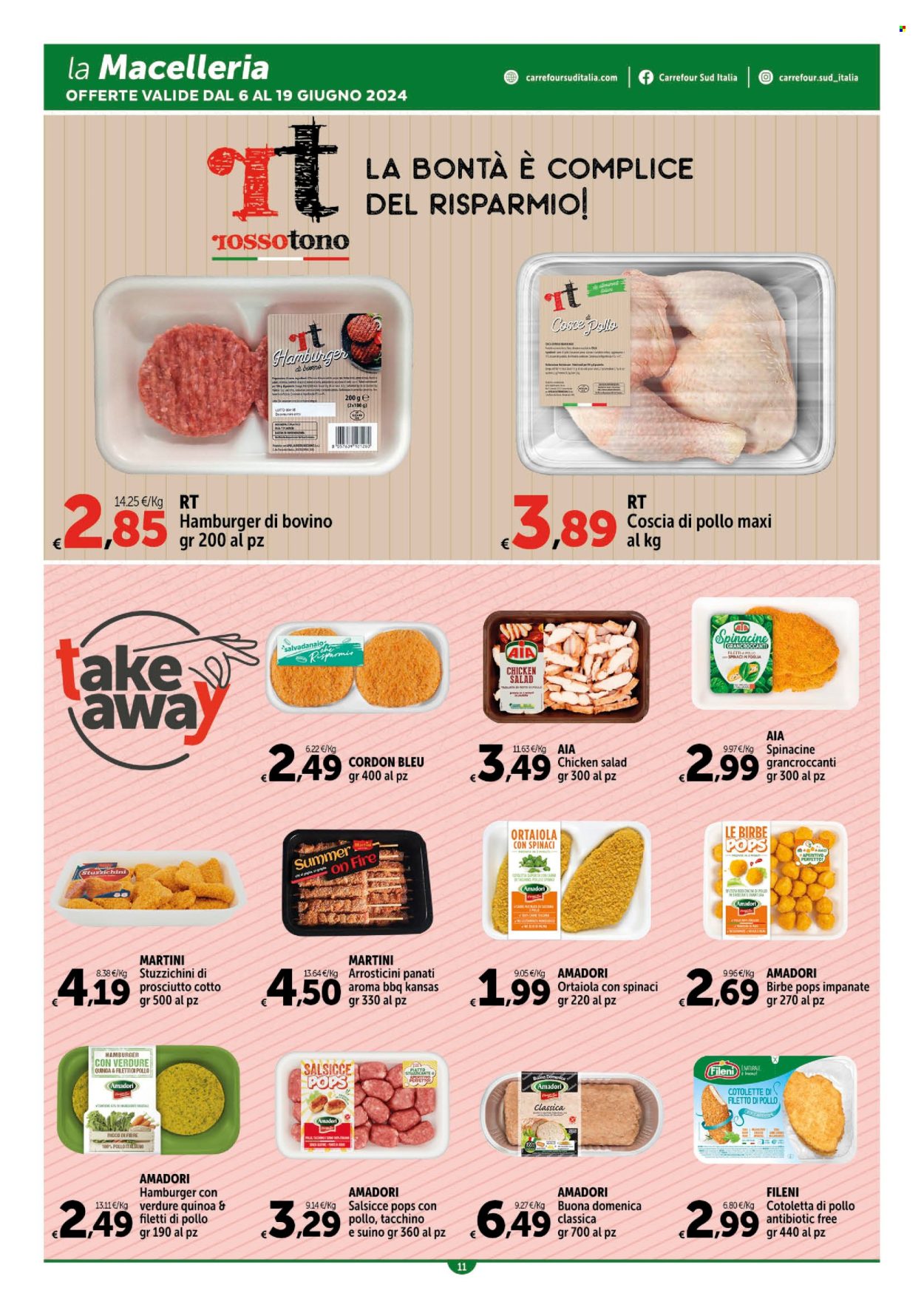 Volantino Carrefour - 6/6/2024 - 19/6/2024. Pagina 11